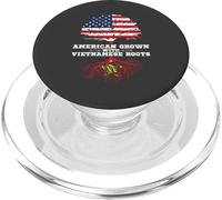 Raíces de Vietnam Regalo de raíces vietnamitas cultivadas estadounidenses Viet NAM PopSockets PopGrip para MagSafe