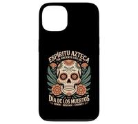 Raíces Indígenas Mexicanas Dia de los Muertos Espíritu Azteca Carcasa para iPhone 13