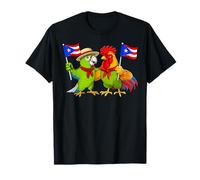 Raíces puertorriqueñas Bandera de Puerto Rico Orgulloso Camiseta