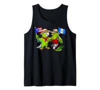 Raíces Puertorriqueñas-Guatemaltecas Bandera Puerto Rico Camiseta sin Mangas