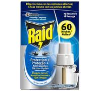 Raid Difusor Eléctrico Anti Mosquitos Protección Plus Recambio 60 Noches
