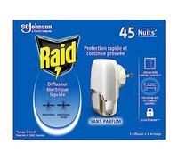 Raid Difusor eléctrico líquido 45 noches 3 en 1