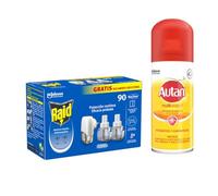 Raid Eléctrico Antimosquitos 90 Noches Aparato + 2 Recambios + Autan Protection Plus