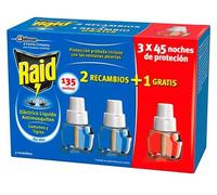 Raid Eléctrico Líquido Antimosquitos 3 Recambios