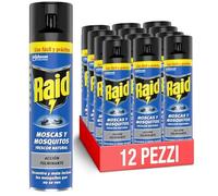 Raid Mosche e zanzare Spray ml.400 12 pz