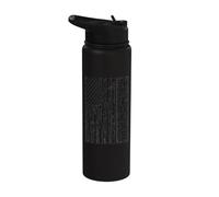 Raiders Name Vintage Retro US Flag Men Women Boy Girl Stainless Steel Insulated Water Bottle