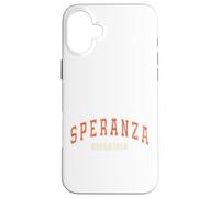 Raiders of Speranza Varsity Camping Nature Video Game Gift Carcasa para iPhone 16 Plus