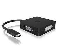 RaidSonic Adap Icy Box USB-C a HDMI, DP, VGA o DVI