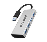 Raidsonic Icy Box Ib-ac6104 4-port Usb 3.0 Hub One Size Black