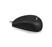 RaidSonic Ratón KEYSONIC KSM-5030M-B USB negro resistente al agua de silicona