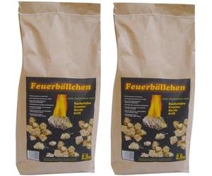 RaiffeisenWaren Feuerbällchen Encendedor de barbacoa, encendedor de chimenea, ayuda para encender fuego (lana ecológica para encender fuego, procedente de productos naturales, para encender brasas de barbacoa, hogueras o chimeneas) Bolsa de 5 kg