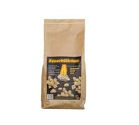 RaiffeisenWaren Feuerbällchen encendedor de barbacoa, encendedor de chimenea, ayuda para encender (lana ecológica para encender a base de productos naturales, para encender brasas de barbacoa, hogueras o chimeneas) bolsa de 2,5 kg