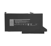 RAIiveUg 42WH DJ1J0 11.4V Batería de la computadora portátil Latitud 7280 7290 7380 7390 E7280 E7290 7380 739 E7380 E7390 7480 7490 E7480 E7490