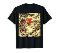 Raijin y Fujin Mitología Japonesa Ukiyo-e Estética Camiseta