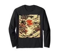 Raijin y Fujin Mitología Japonesa Ukiyo-e Estética Manga Larga