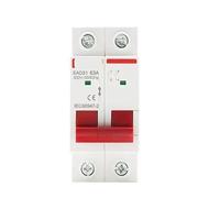 Rail 1P 2P 3P 4P 40A 63A 100A 125A interruptor de aislamiento for disyuntor Industrial doméstico AC 230V 400V