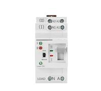 Rail 2P 4P Doble potencia Interruptor de Transferencia Automática interruptores selectores eléctricos alimentación ininterrumpida 63A 110V 220V(2P 63A 110V)