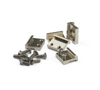 RAIL CLAMPS G SCALE NICKEL-PLATED 15MM 50/PACK (?/21)