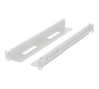 Rail deslizante Lanberg AK-1901-S 19" acero 1U ajustable 397-680mm 90kg RAL7035