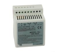 Rail Powers Supplys, fuente de alimentación DR-4524 45 W, salida única, 24 V, fuente de alimentación de conmutación de carril DIN CA/CC