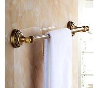 Railas de Toallas Baño Hardware Baño, Rejilla de Toallas Antiguas Europeas de Toalla de Toalla de Toalla de Doble Barra/Poste Doble 50 cm El Nuevo