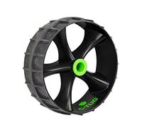 RAILBLAZA ND-127 PAR DE Ruedas Repuesto para Carrito C-Tug, Unisex-Adult, Black/Green