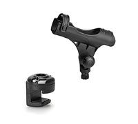 RAILBLAZA Pontoon Fishing Rod Holder with Universal Boat Mount for Spinning Rods, Baitcasters, or Fly Rods