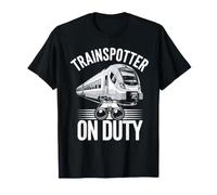 Railfan - Amante de la Locomotora y Fan del ferrocarril Camiseta