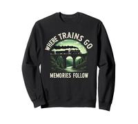 Railfan - Amante de la Locomotora y Fan del ferrocarril Sudadera