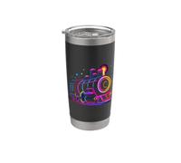 Railroad Cartoon Railway Fan Tren de alta velocidad Vaso térmico de acero inoxidable de doble pared