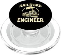 Railroad Engineer - Funny Train Locomotive Engineer Gifts PopSockets PopGrip para MagSafe