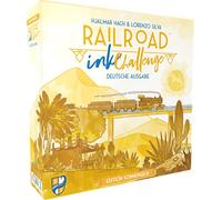 Railroad Ink Challenge: Edition Sonnengelb | Horrible Guild | alemán |Juego de Dados | para 1-4 Personas | a Partir de 8 años, Amarillo