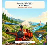 Railway Journey Adventures: 20 Trains and Tracks to Color