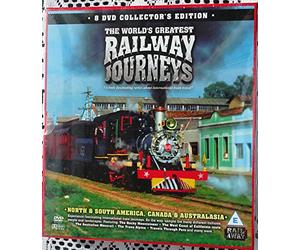 Railway Journeys: North & South America, Canada & Australasia 8-Disc Set 2 [DVD]