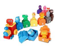 Railway Learning Set - Kit de entrenamiento a juego de colores, juego de clasificación con conteo, diseño de pista educativa, juguete de habilidad cognitiva, ayuda al desarrollo para mejorar la