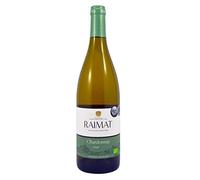 Raimat | Vino Blanco Raimat Castell Chardonnay Ecologico 2019 | MEDALLA DE ORO MUNDUS VINI - 2018 | D.O. Costers del Segre (6 Botellas)