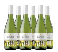Raimat Zero Blanco - Vino blanco sin alcohol, pack 6 botellas, 75cl