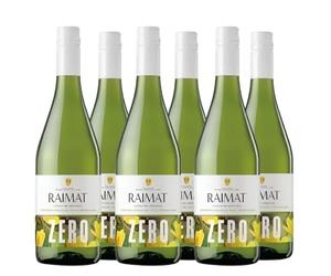 Raimat Zero Blanco - Vino blanco sin alcohol, pack 6 botellas, 75cl