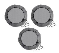 Rain Barrel Cover - Polyester Material Adjustable Mesh Filter 45x45cm 60x60cm Options Set Of 3 Covers - Water Storage Protection Net - Helps Block Mosquitoes Leaves And Debris For Rain Collection Tank