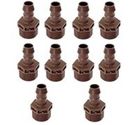 Rain Bird antigoteo Manguera Conector, conector de la manguera, excepto rosca, 17 mm y 3/4, 10 unidades