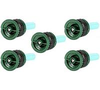 Rain Bird Boquilla HE-Van-8 para rociadores estáticos, por ejemplo, 1804, 5 unidades, alta eficiencia, verde oscuro, alcance de 1,5 m hasta 2,4 m, ahorro de agua (8 he-van, verde oscuro)