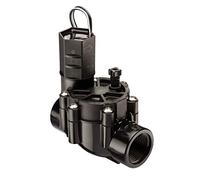 Rain Bird Válvula de aspersor automática en línea CP100 de 1 pulgada, rosca hembra de 1 pulgada, color negro