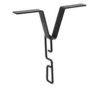 Rain Chain Hook Hanger, Durable Iron Clip Design | Forma de V, Fácil instalación, Diseñado para canalones, Reduce la presión de drenaje, Recoge el agua