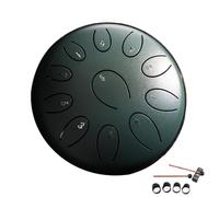 Rain Drum For Outside Garden, Steel Tongue Drum Rain Chime, 6 Inches 11 Notes Waterproof Handpan Drum Instrument, Handpan Meditation Drum For Garden, Handpan Drum Instrument For Adults Kids