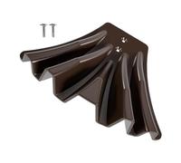 Rain Gutter Diverter, Downspout Extension System, Rainwater Drainage Redirector, Foundation Protection Water Dispersal Tool, Outdoor Yard Lawn Patio Runoff Control Accessory 5x3.8in