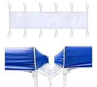 Rain Gutter for Canopy Tent,Detachable Clear Extender Guard - Roof Top Tent Rain Gutters,for Outdoor Backyard Patio Porch Camping Lawn Pool Poolside Beach
