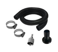 Rain Harvesting Kit de manguera desviadora de tubo descendente, manguera de alto flujo para sistema de captura de agua de lluvia, manguera de 1¼ pulgadas