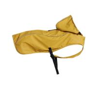 Rain Jacket For Dogs, Hooded Puppy Slicker Poncho with Reflective Strips, 145x150cm Waterproof Adjustable Dog Cloak, Windproof Pet Rain Gear For Medium and Large Dogs
