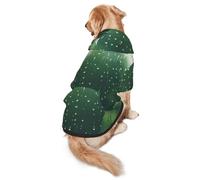 Rain Outside The Window - Sudadera con capucha para perros medianos y grandes, ropa de poliéster suave para mascotas, adecuada para todas las estaciones