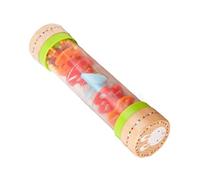 Rain Stick Instrument, Spinner Tube Sound Toy, Sensory Musical Learning, Calming Effects, For Babies & Kids, Classroom, Preschool, Easter, Travel Playtime, 1.89x7.68 Inches
